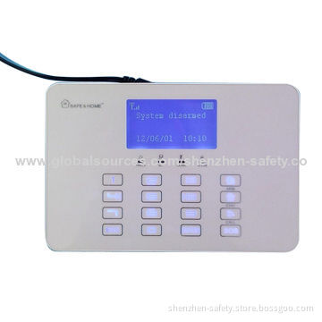 LCD Touch Keypad GSM Alarm System, Security Alarm System Panel, Home Alarm System